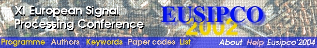 EUSIPCO'2002 banner